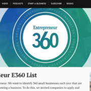 GeoLinks Named One of the “Best Entrepreneurial Companies in America” by Entrepreneur Magazine’s Entrepreneur 360™ List