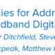 Strategies for Addressing the Broadband Digital Divide - CENIC