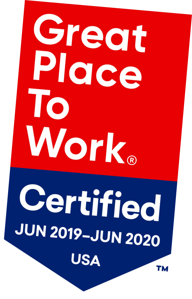 great place to work certified geolinks badge